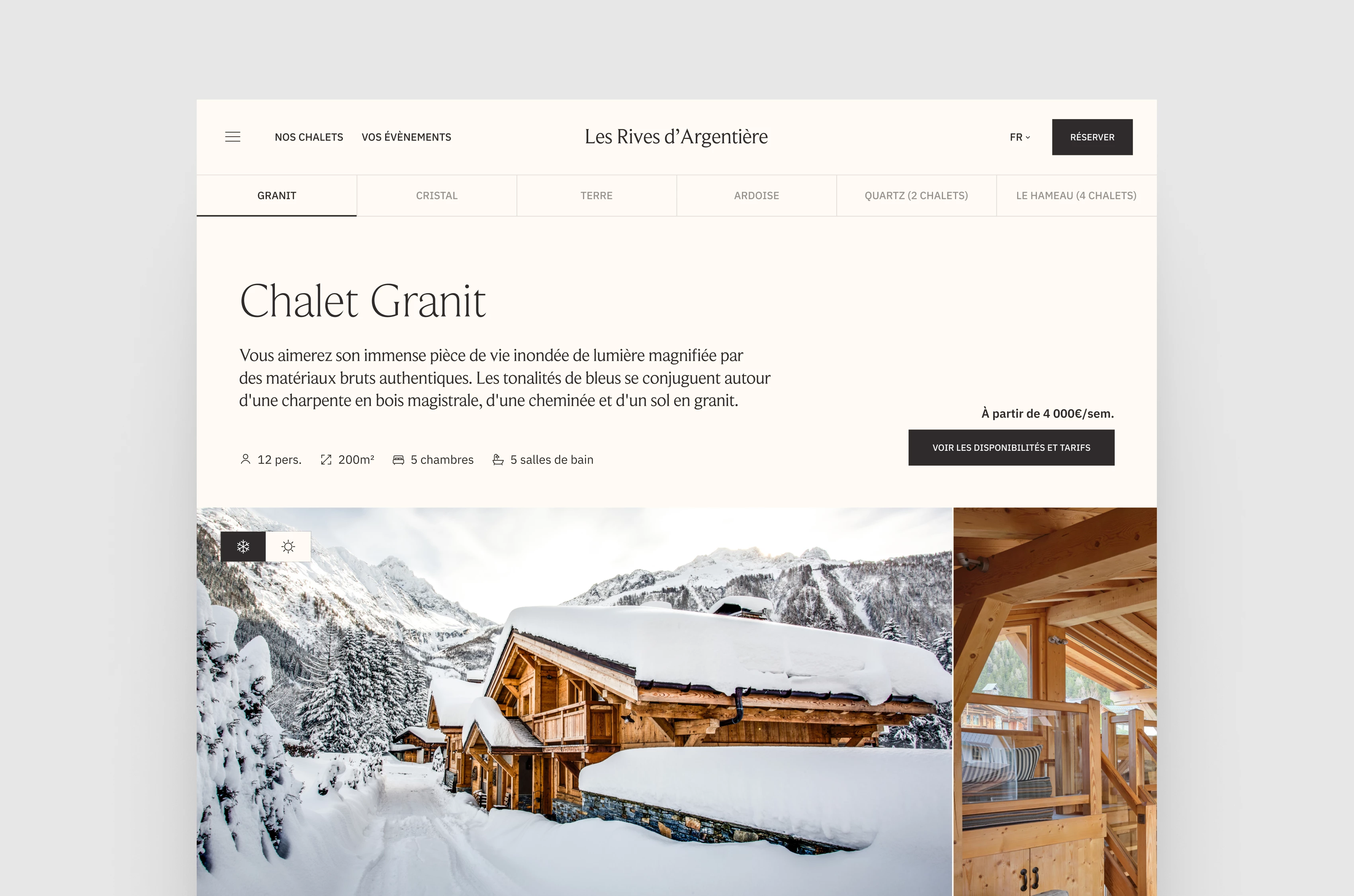 illustration du projet Les Rives d'Argentière