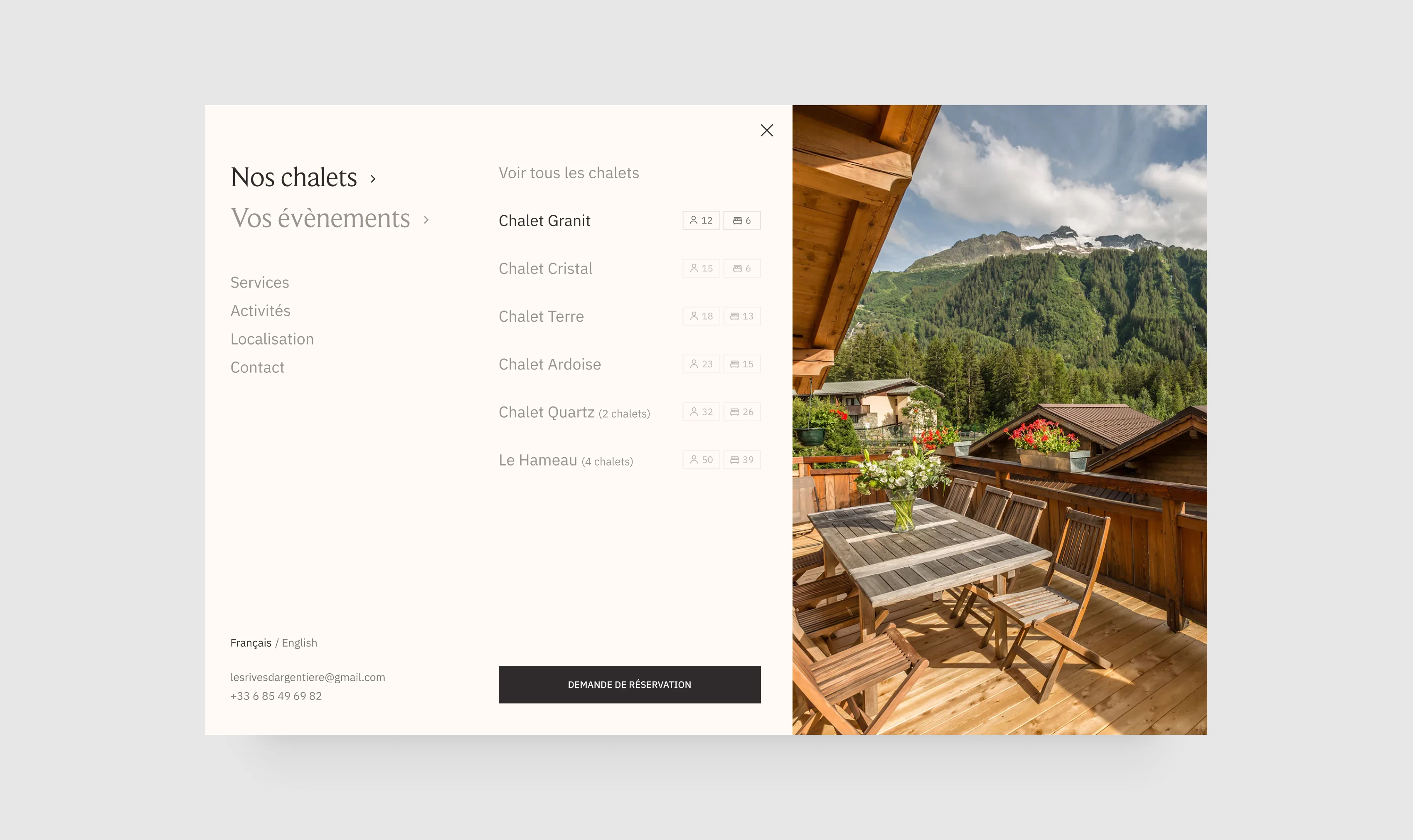 illustration du projet Les Rives d'Argentière