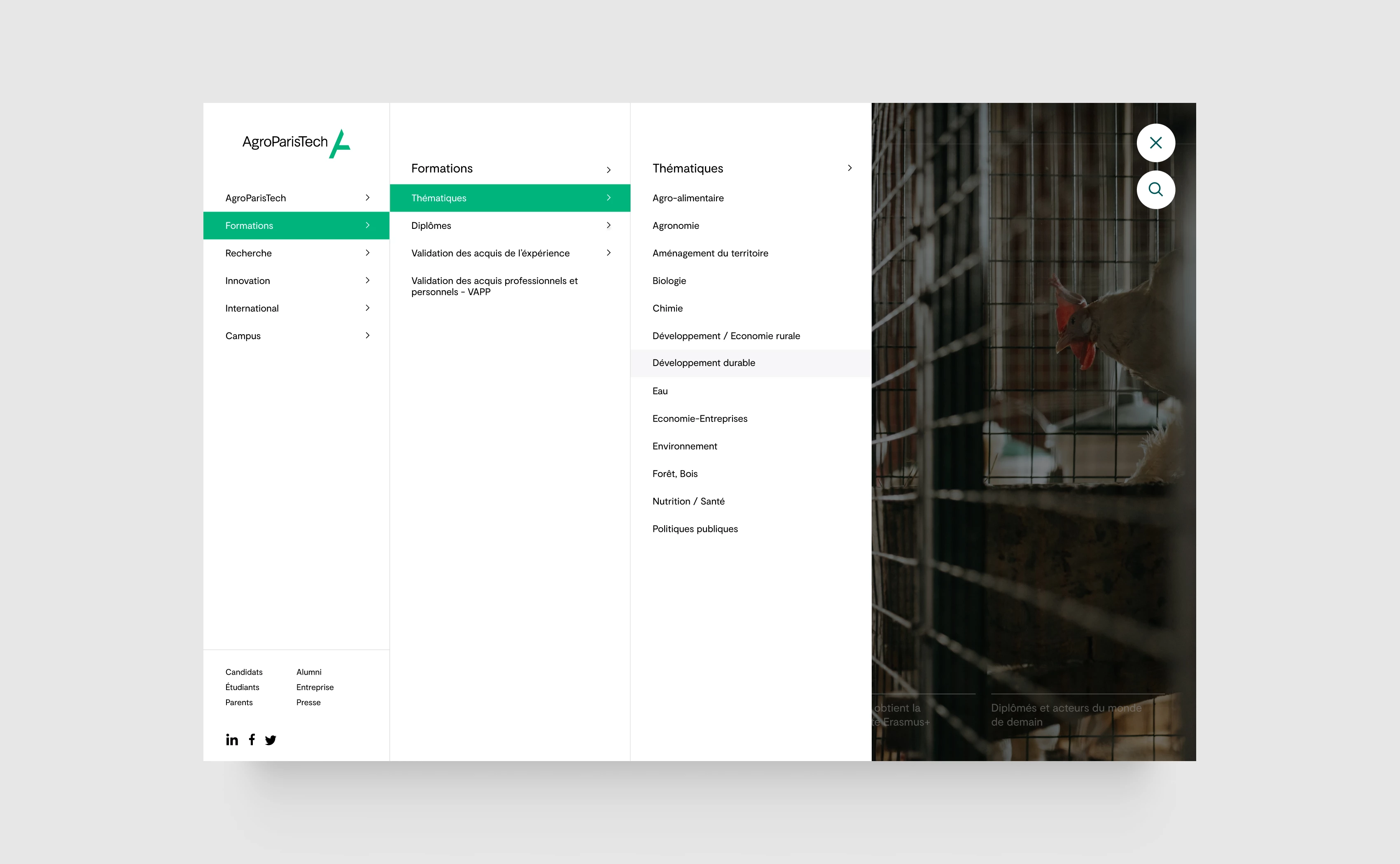 illustration du projet AgroParisTech