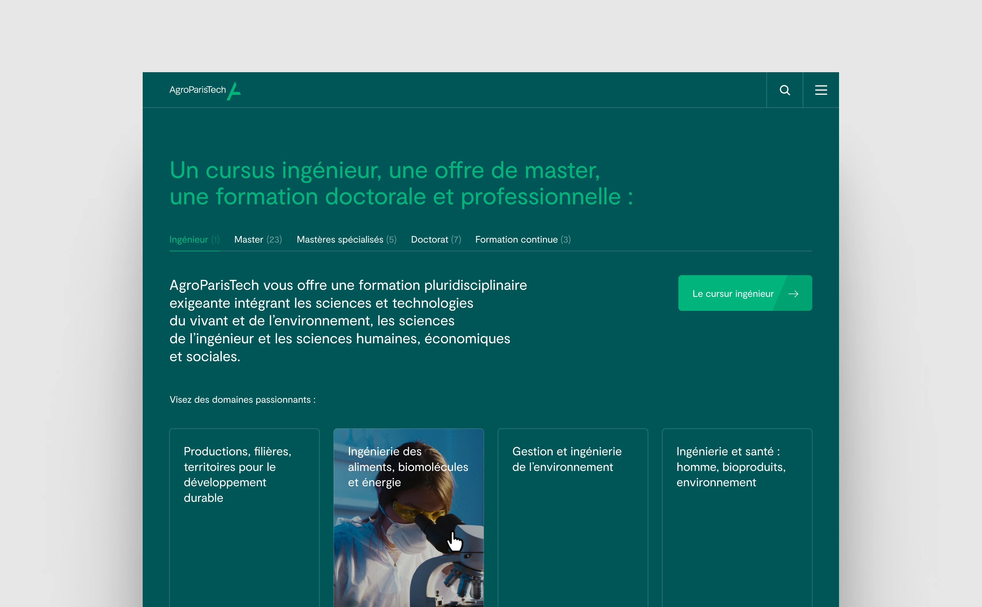 illustration du projet AgroParisTech