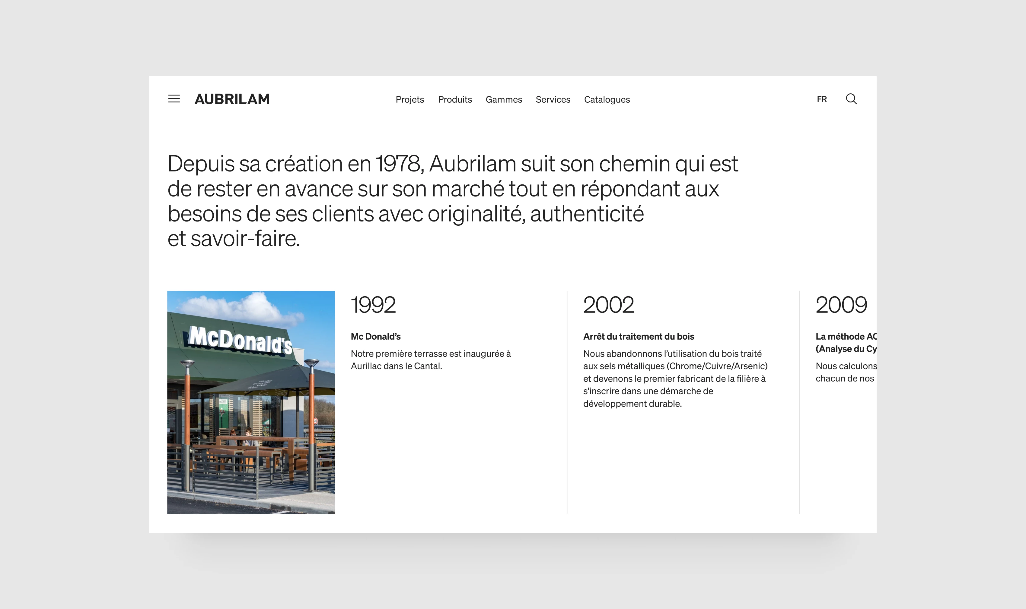 illustration du projet Aubrilam