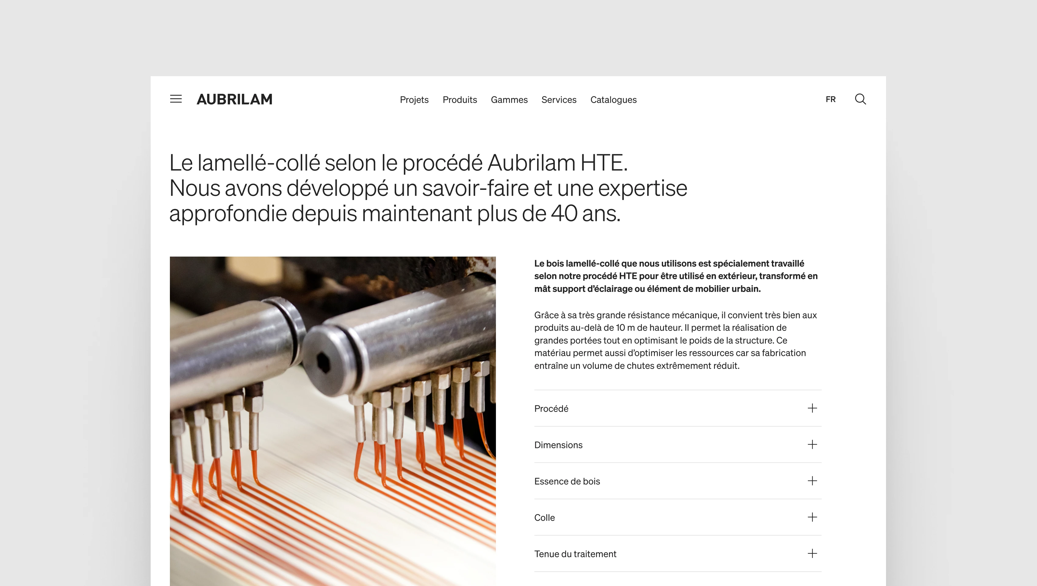 illustration du projet Aubrilam