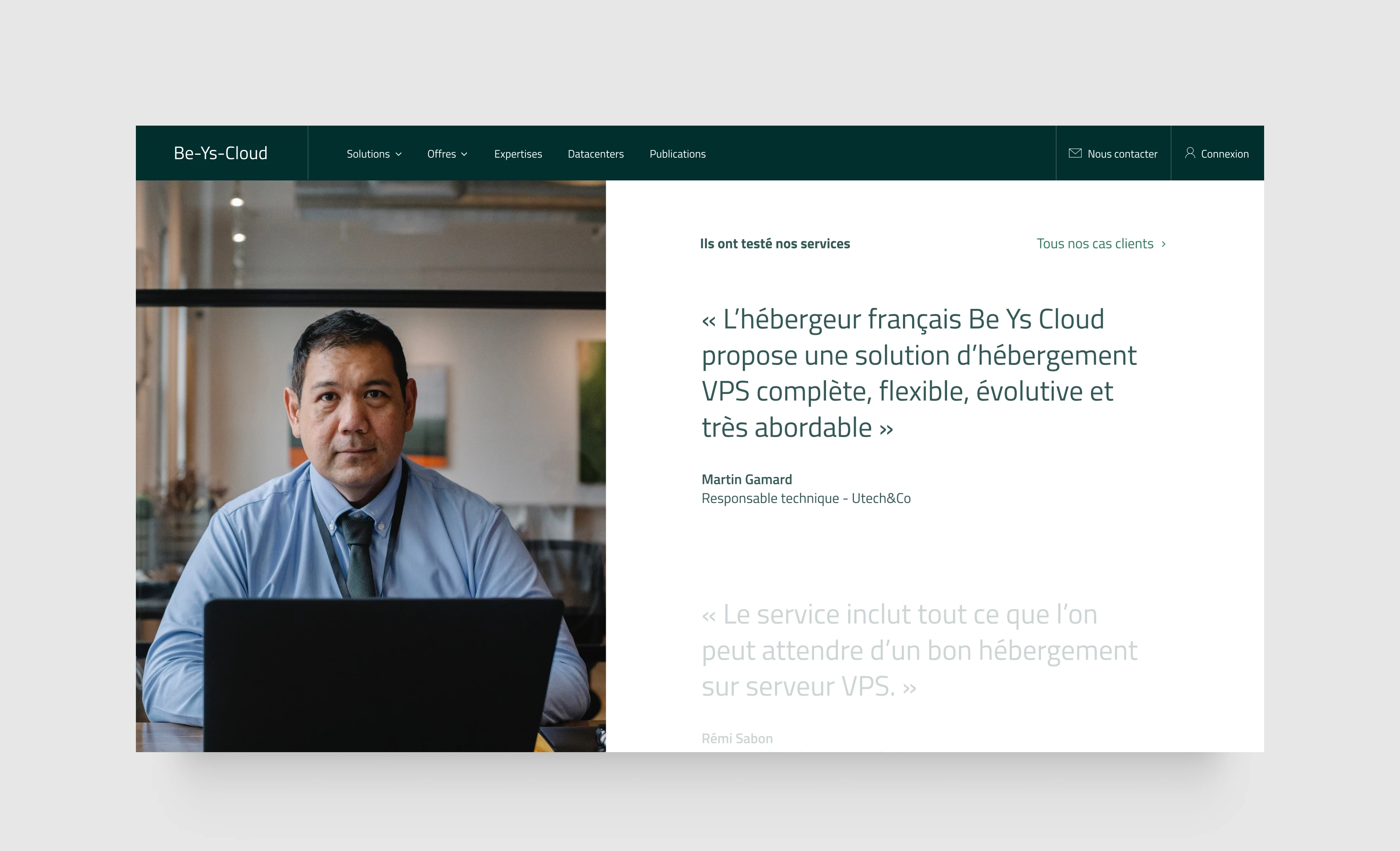 illustration du projet Be Ys Cloud