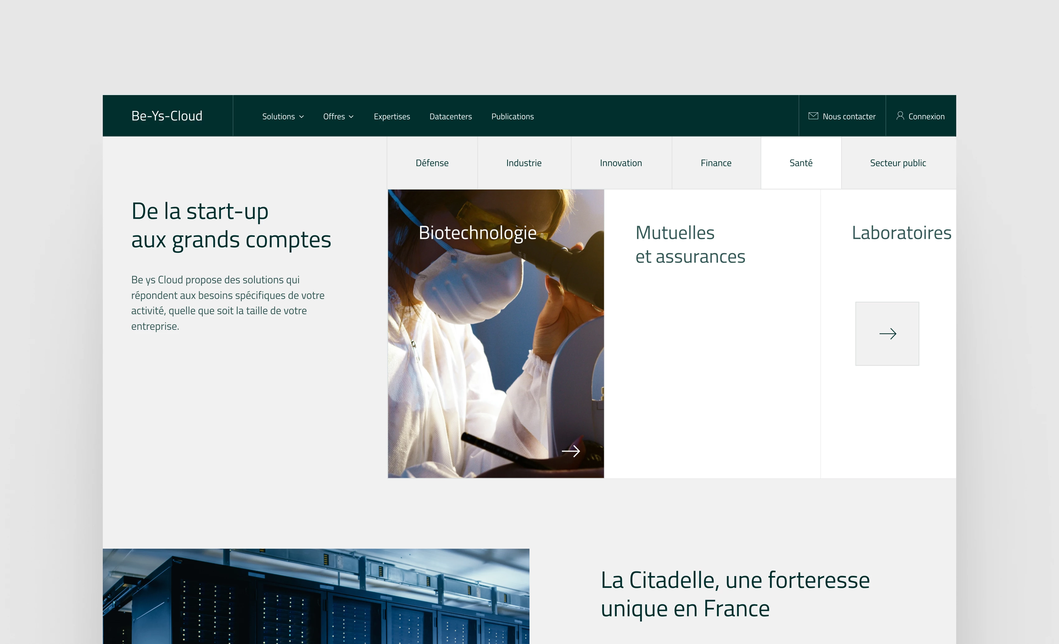 illustration du projet Be Ys Cloud