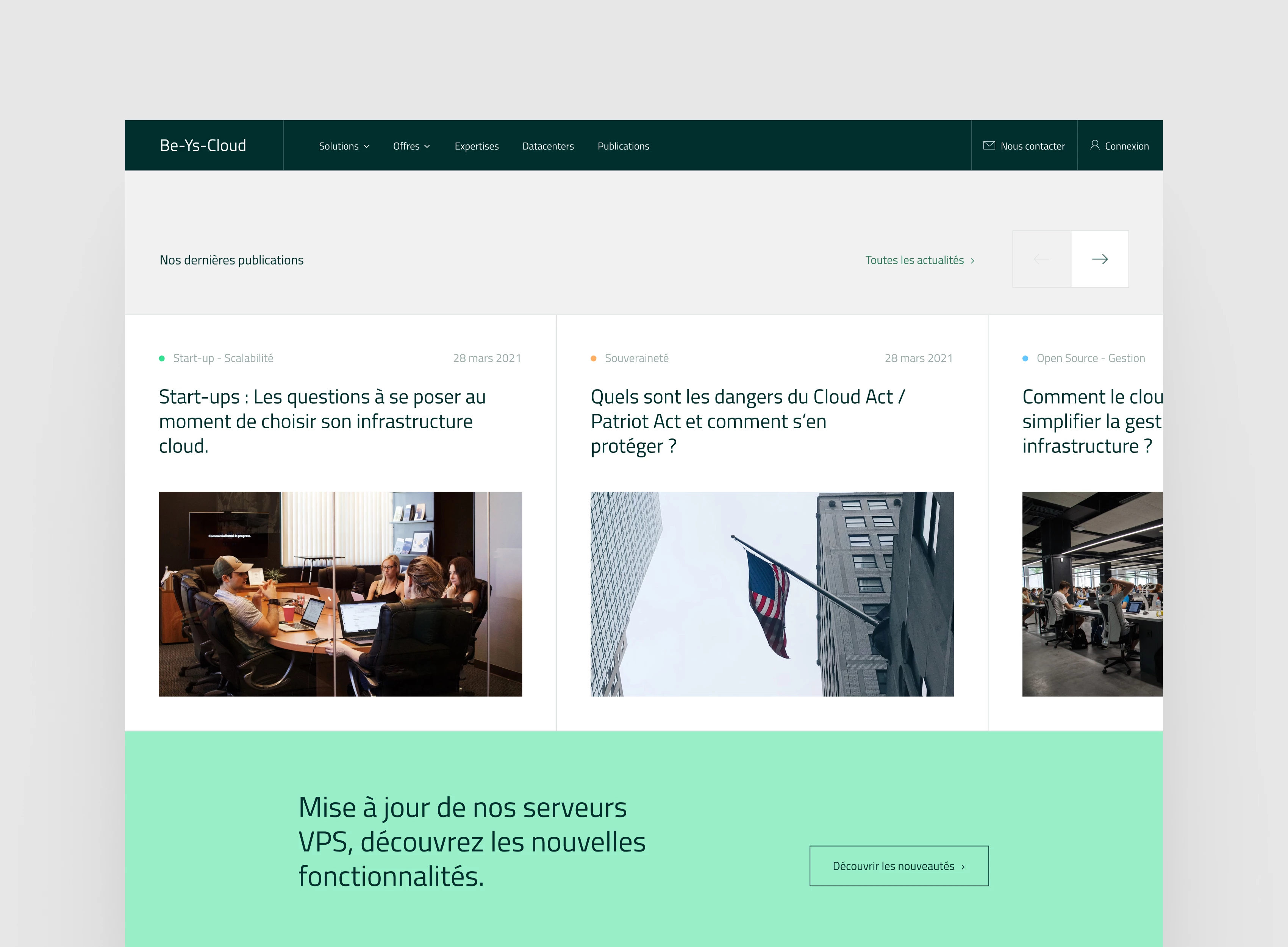 illustration du projet Be Ys Cloud