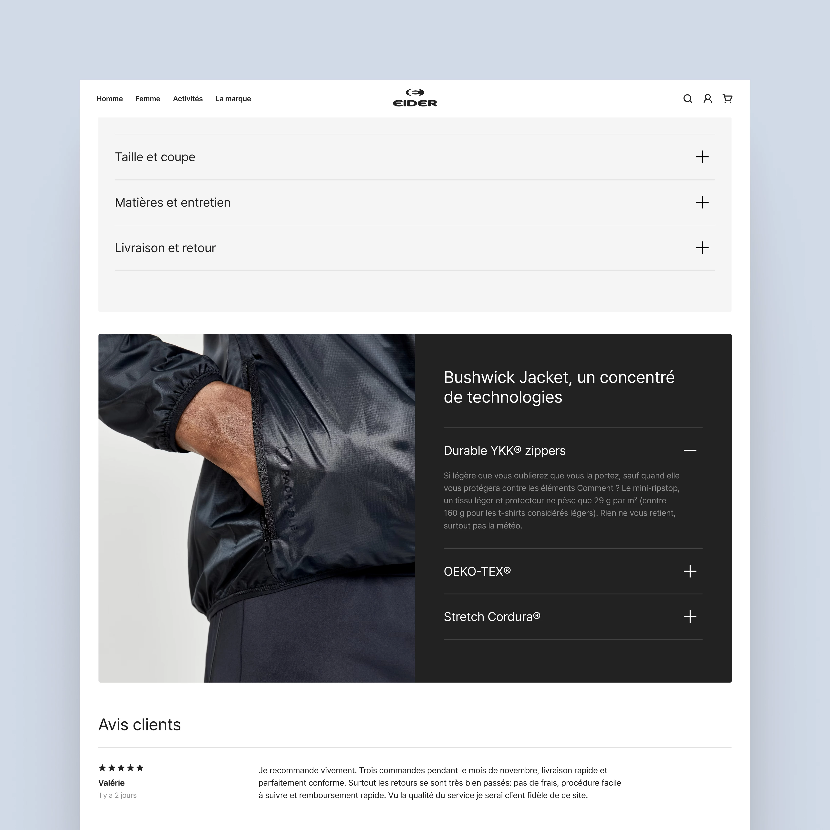 illustration du projet Eider