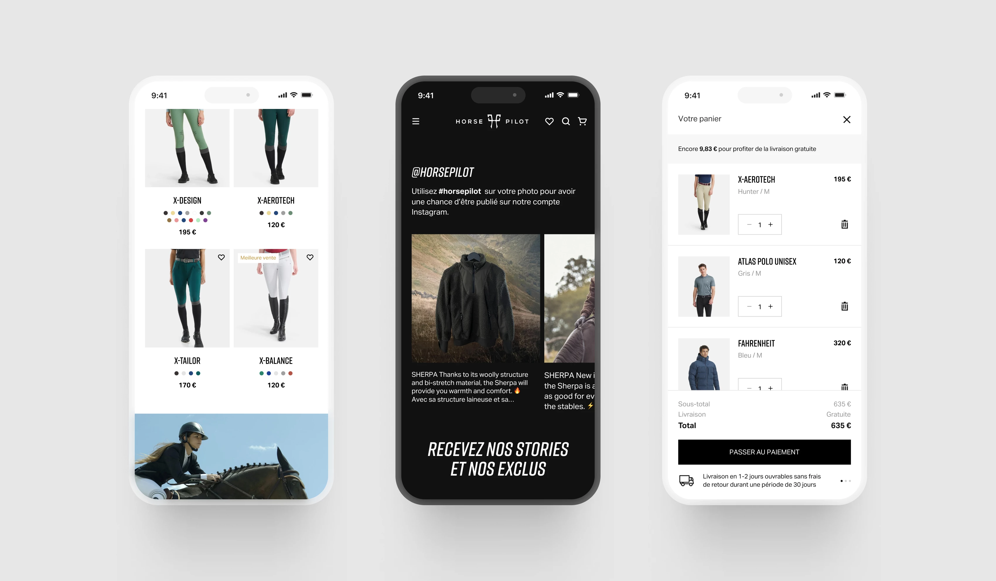 illustration du projet Horse Pilot