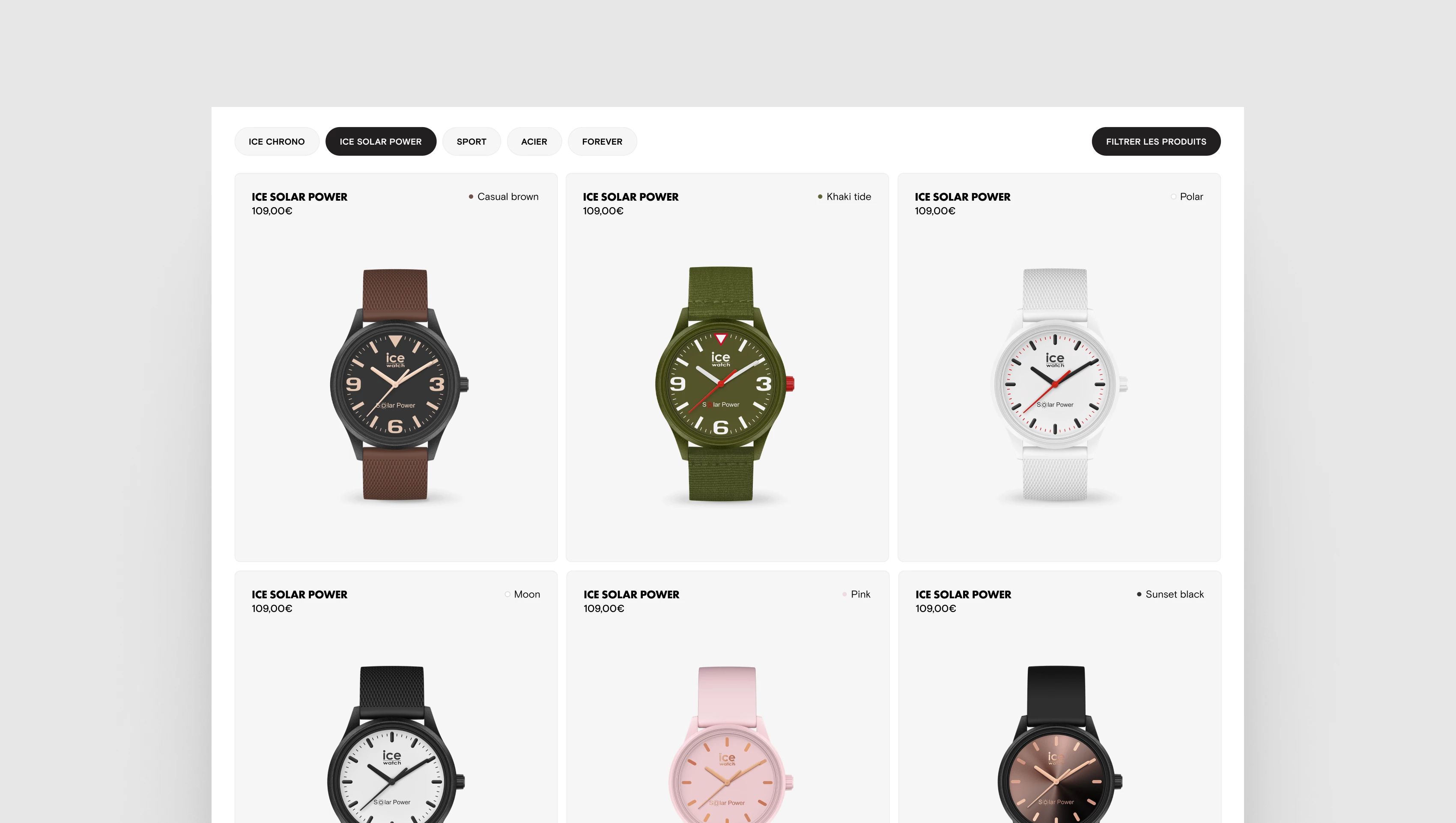 illustration du projet Ice Watch