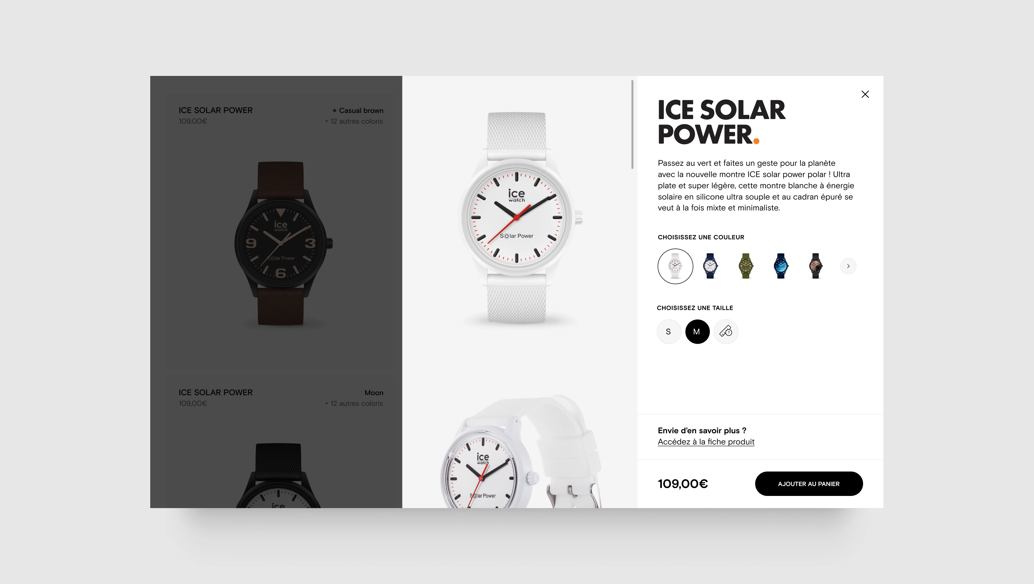 illustration du projet Ice Watch