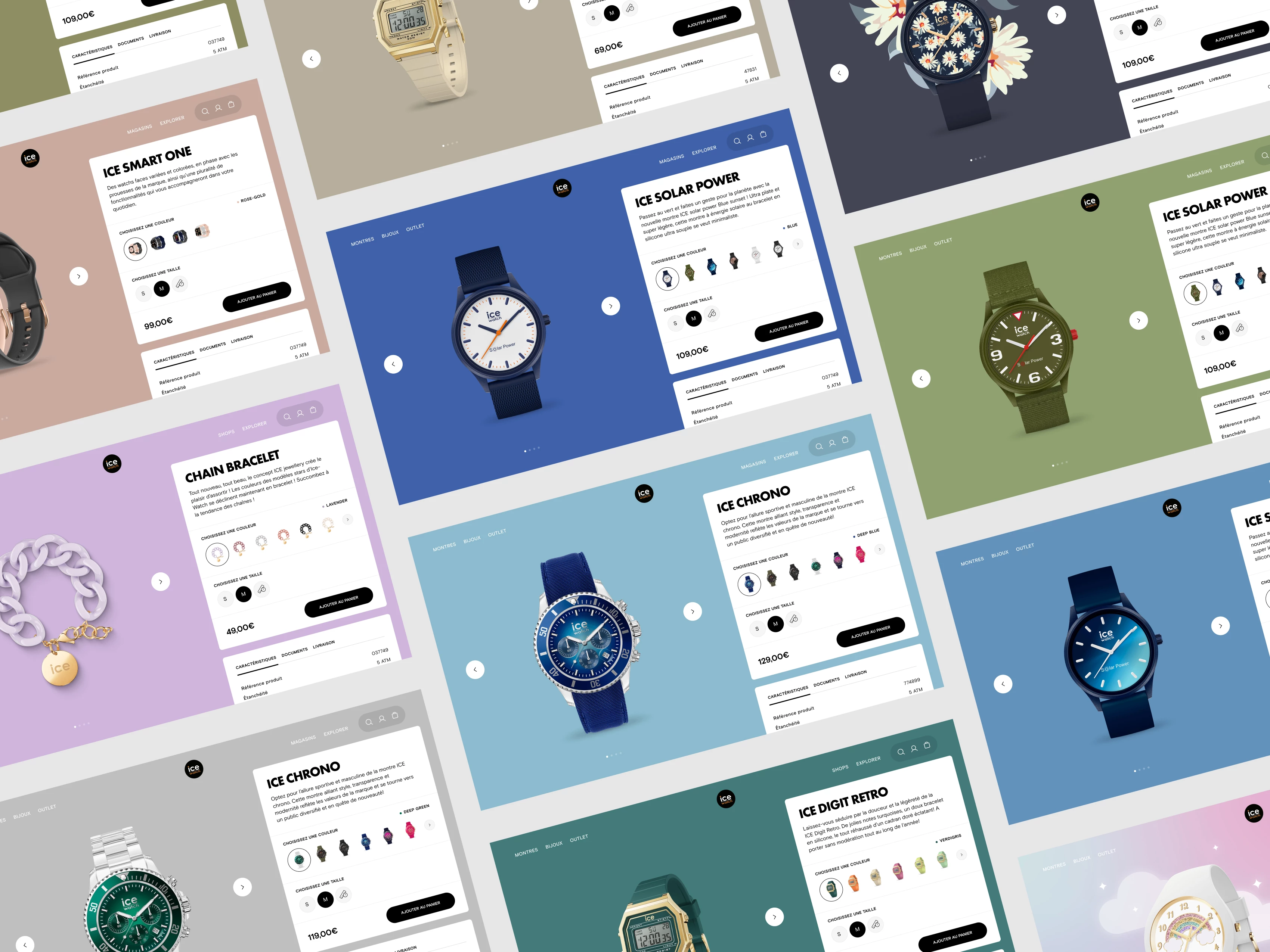 illustration du projet Ice Watch