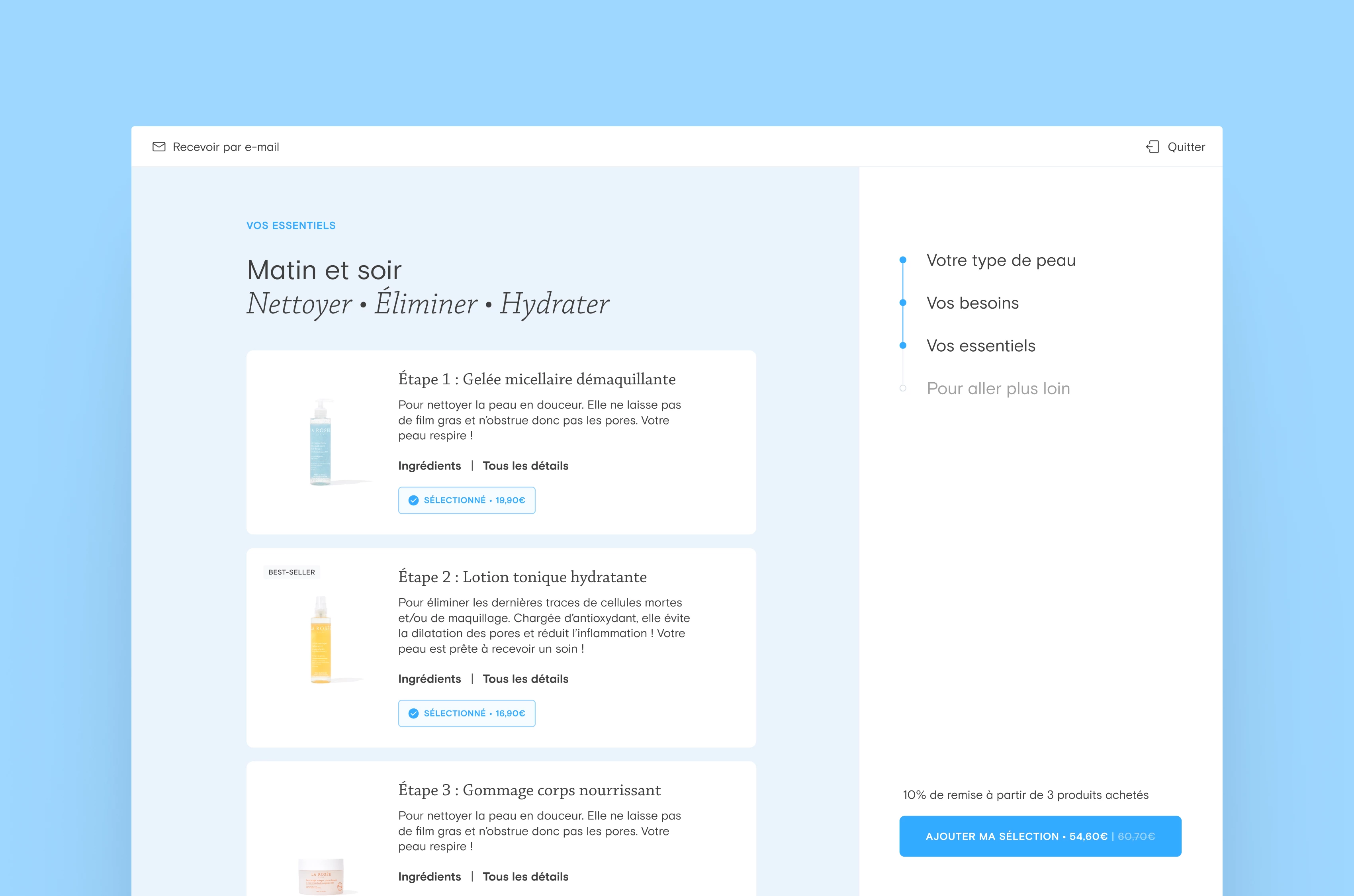 illustration du projet La Rosée