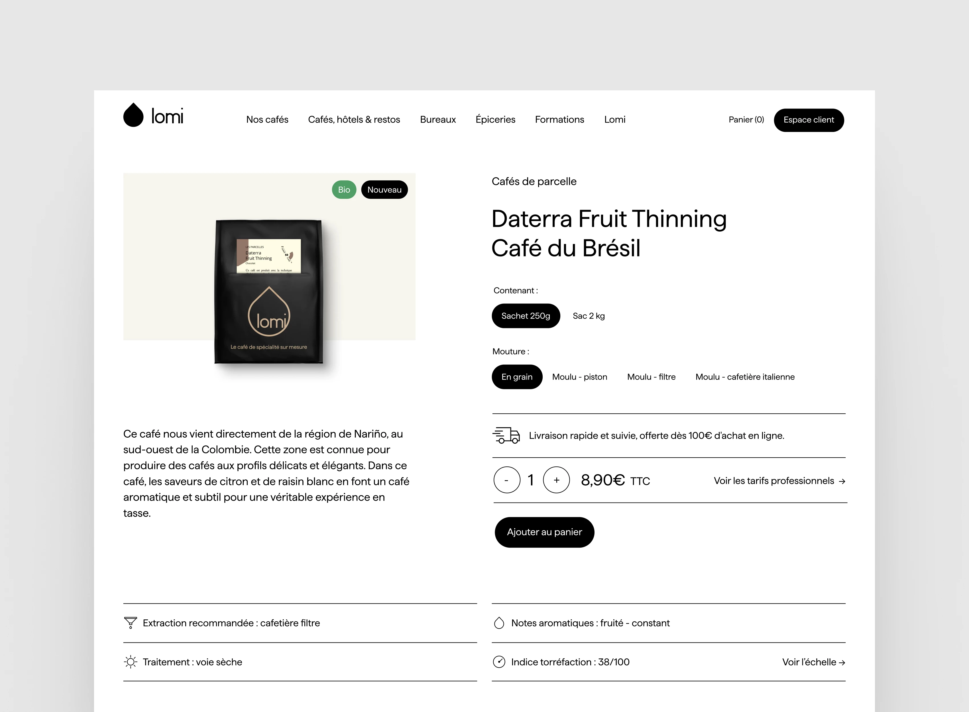 illustration du projet Lomi