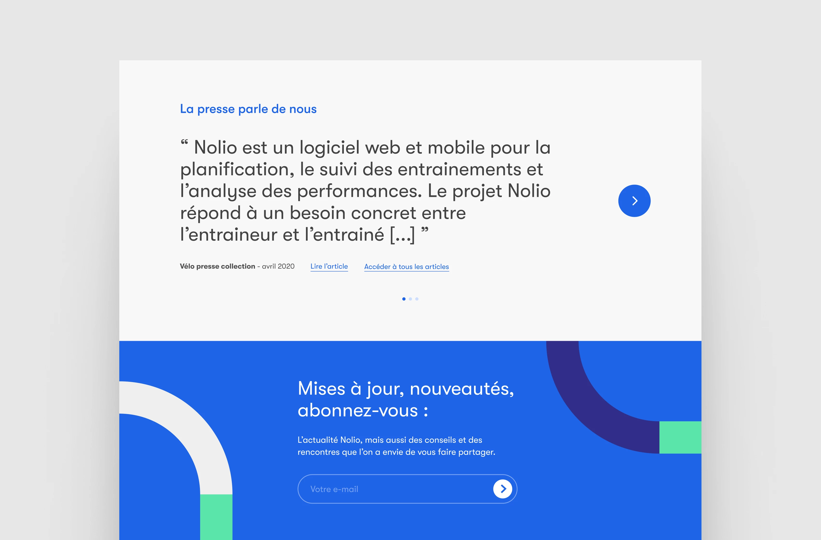 illustration du projet Nolio