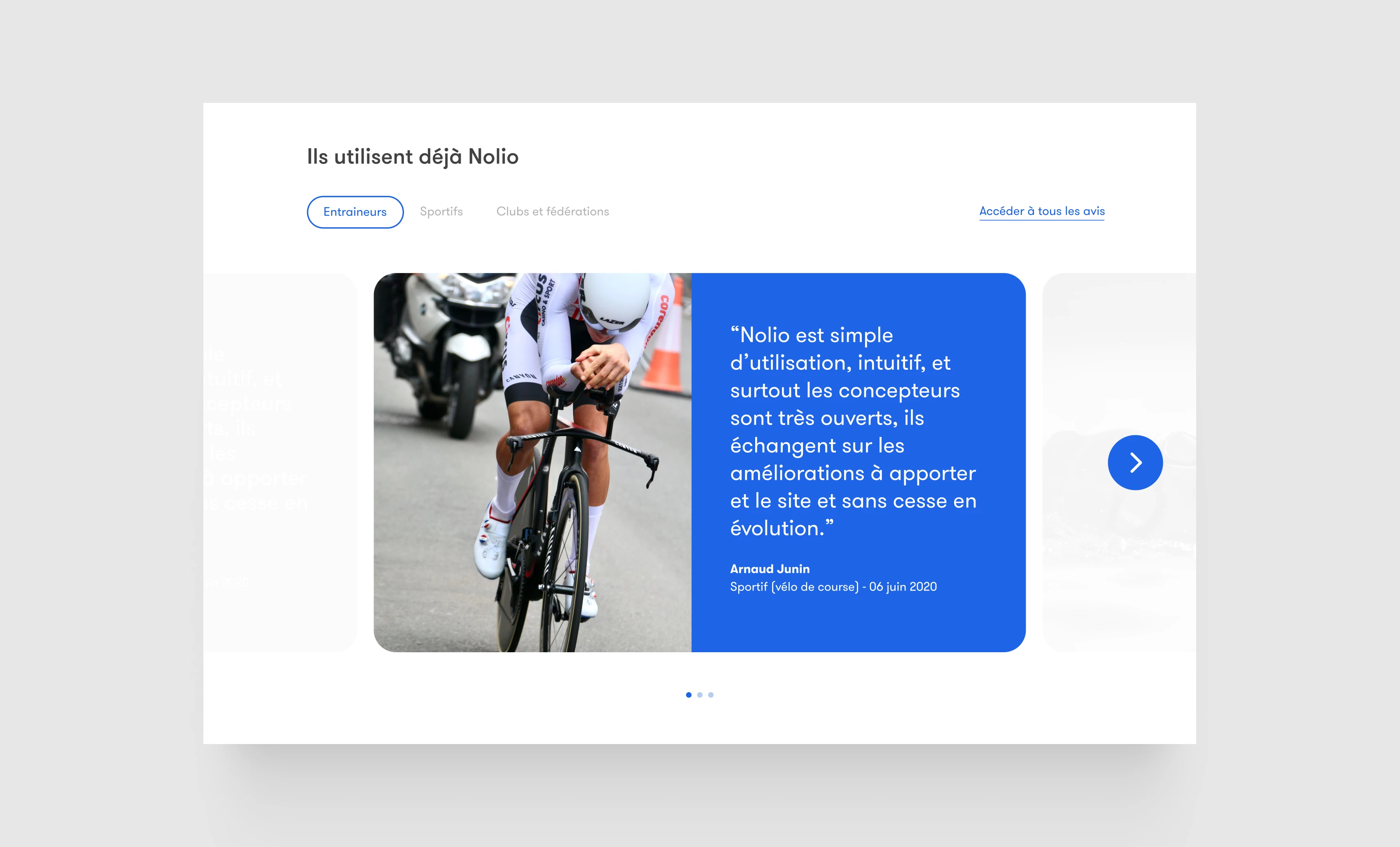 illustration du projet Nolio