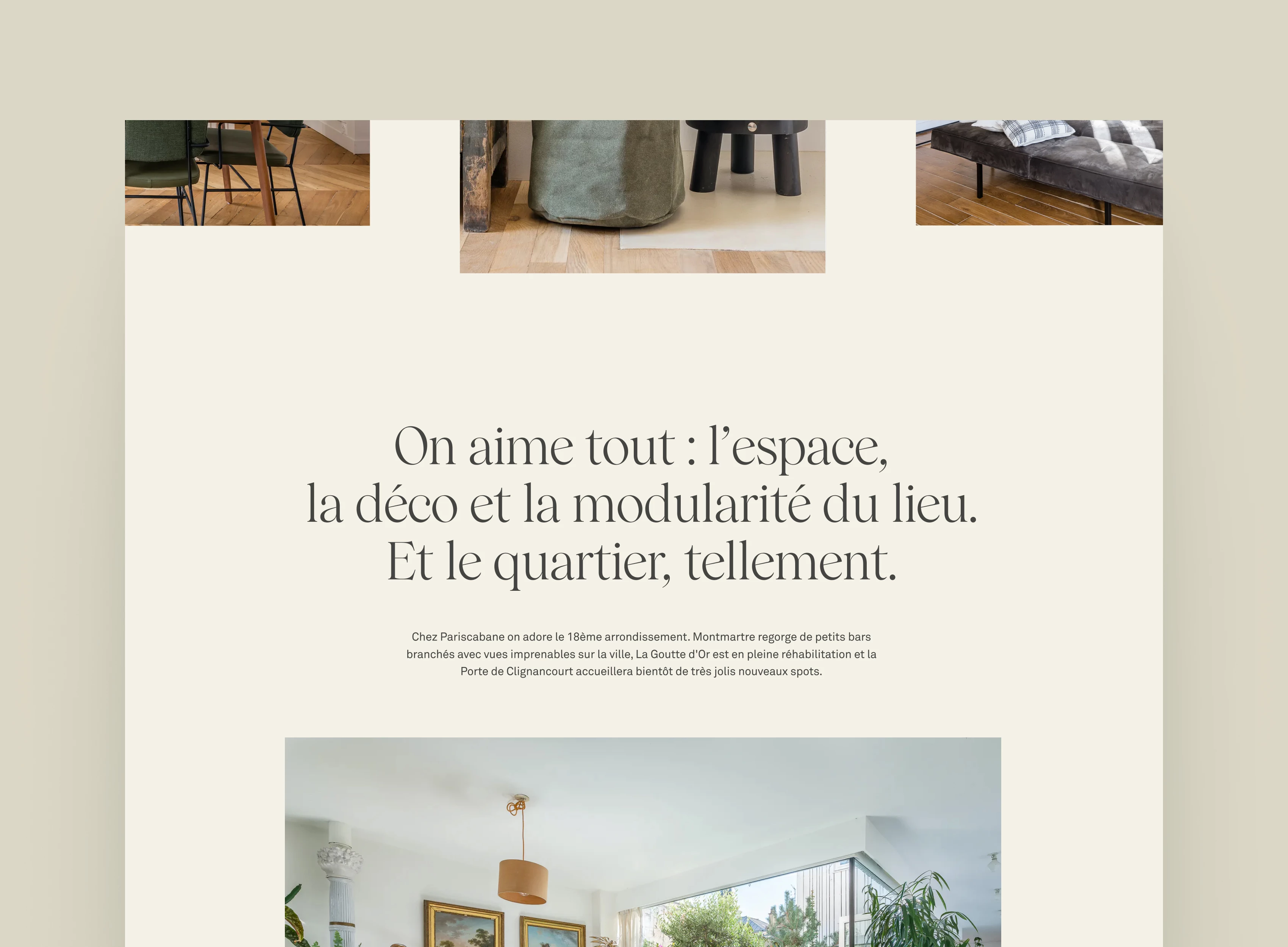 illustration du projet Pariscabane