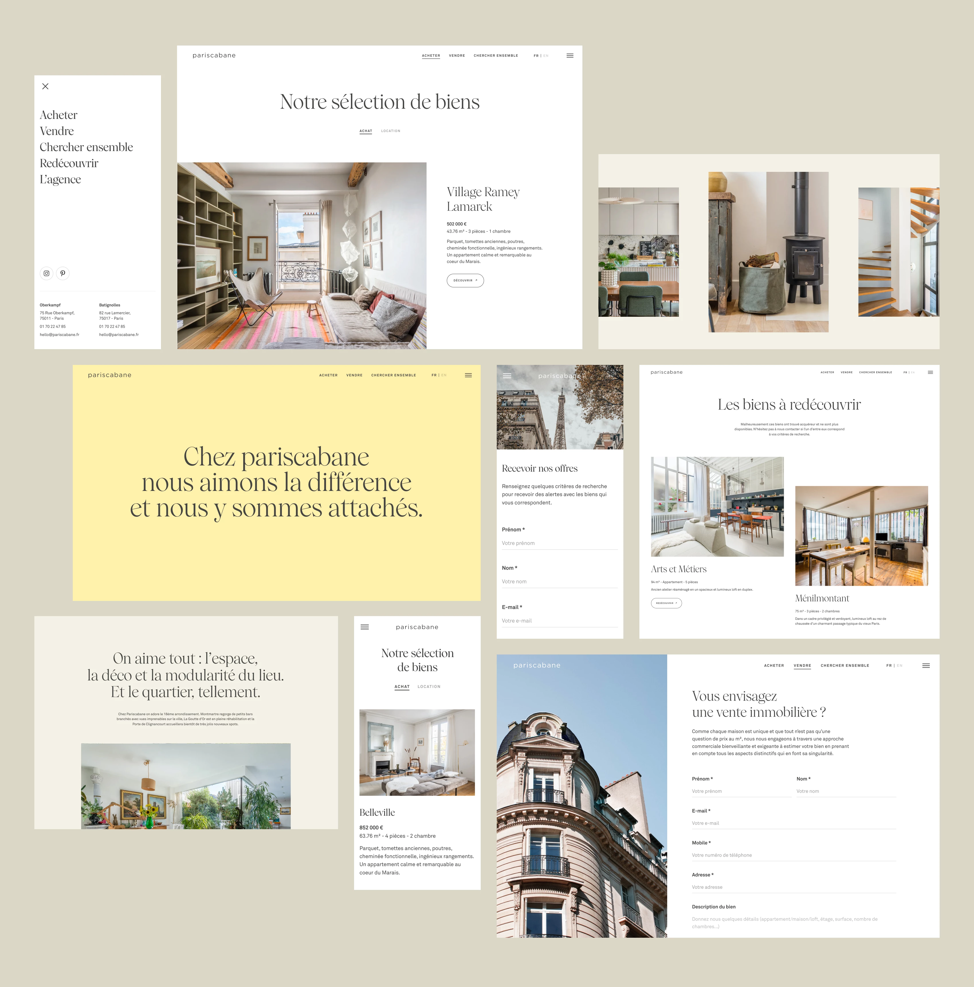 illustration du projet Pariscabane