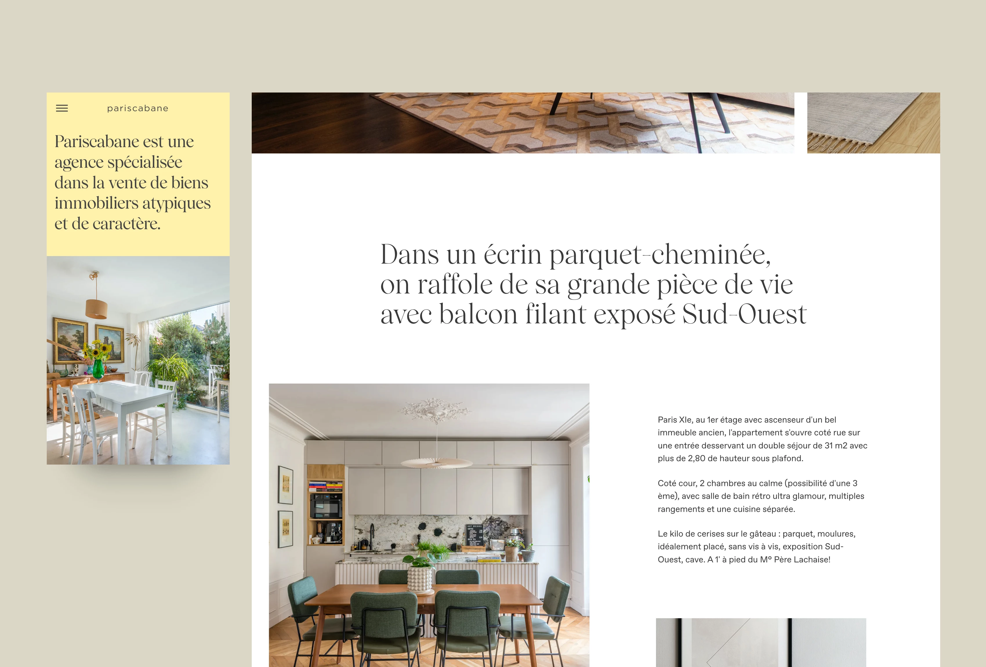 illustration du projet Pariscabane