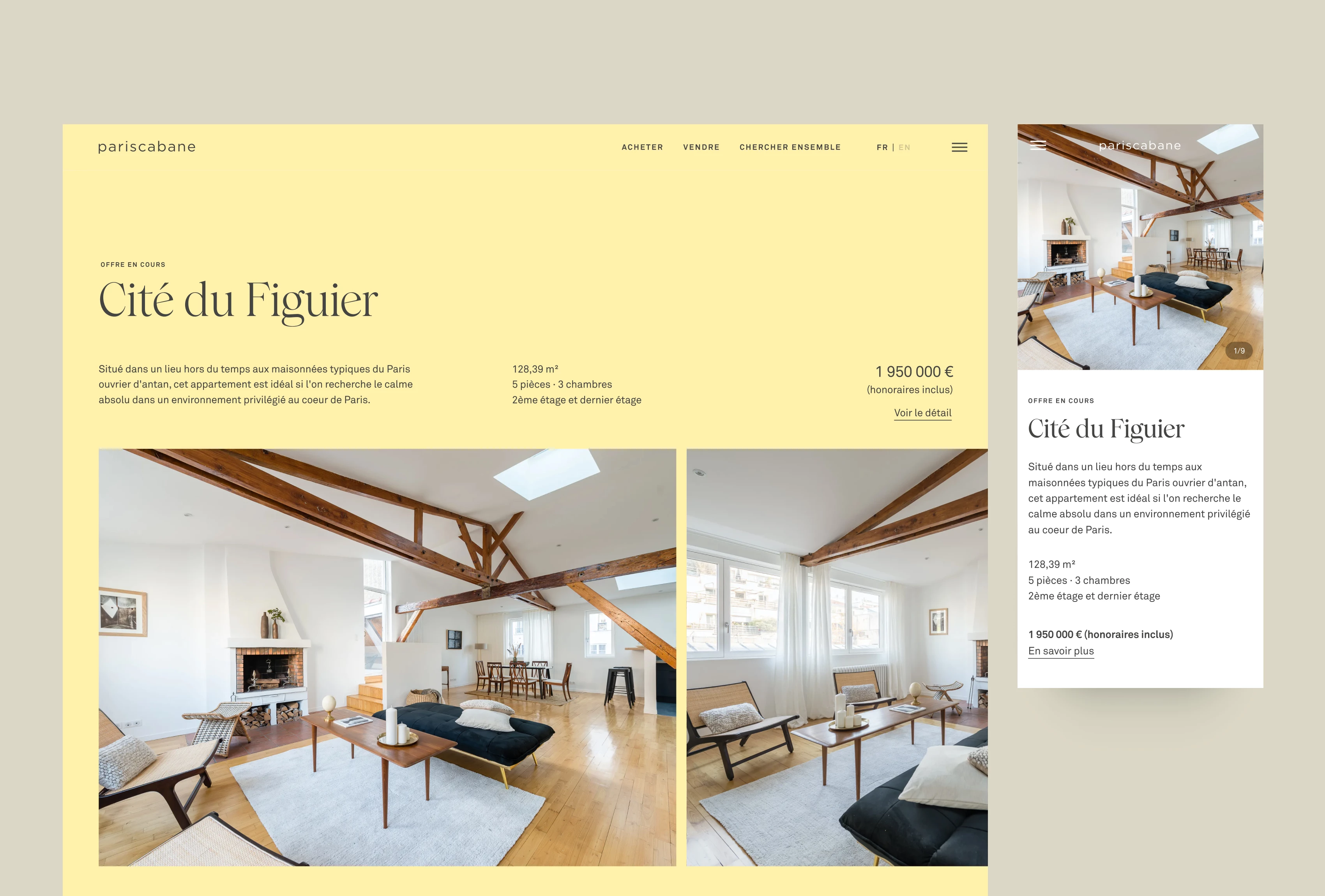 illustration du projet Pariscabane