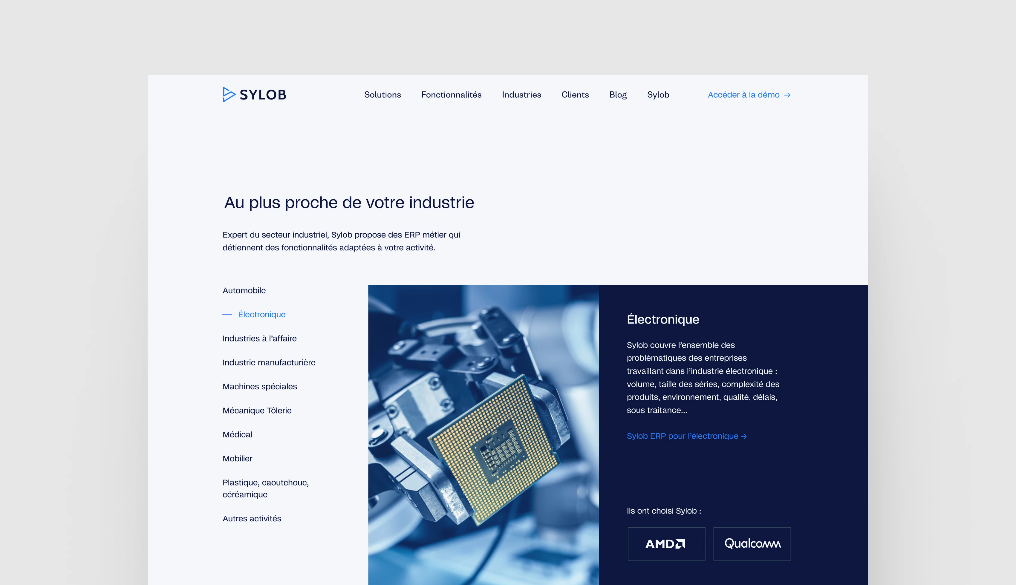 illustration du projet Sylob